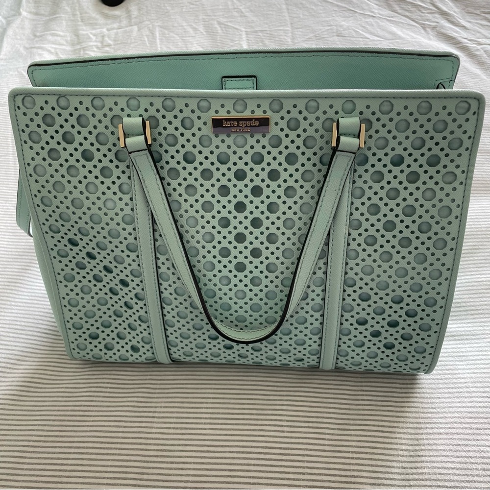 Kate Spade Mint Small Tote Purse